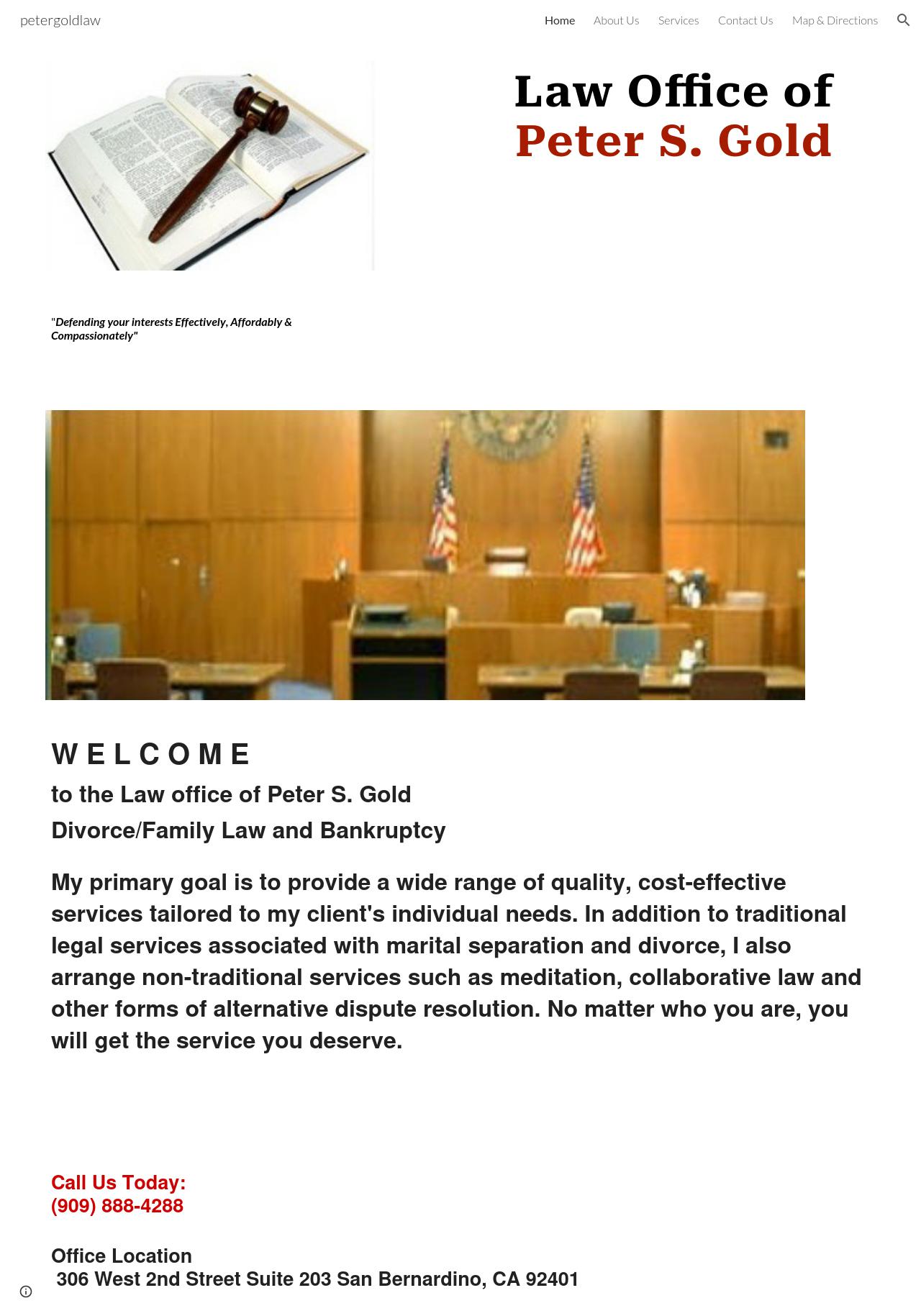 Law Office of Peter S Gold - San Bernardino CA Lawyers