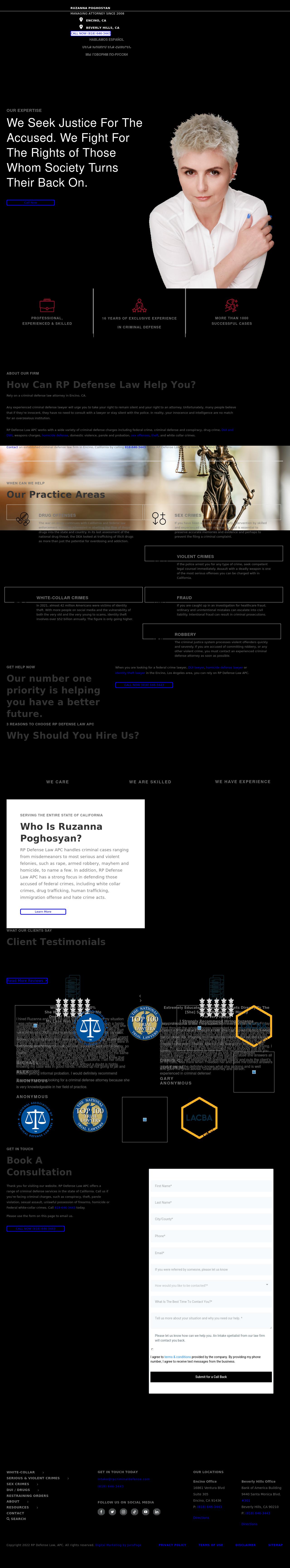 Law Office of Ruzanna Poghosyan - Encino CA Lawyers