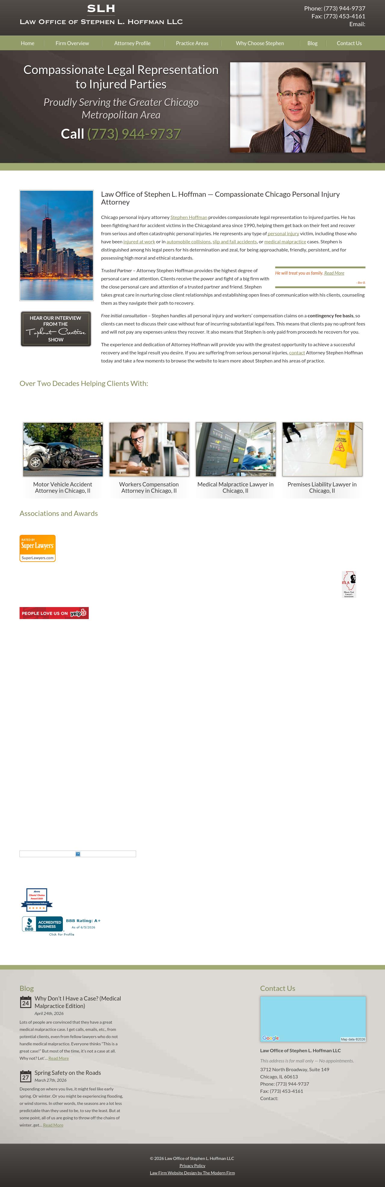 Law Office of Stephen L. Hoffman LLC - Chicago IL Lawyers