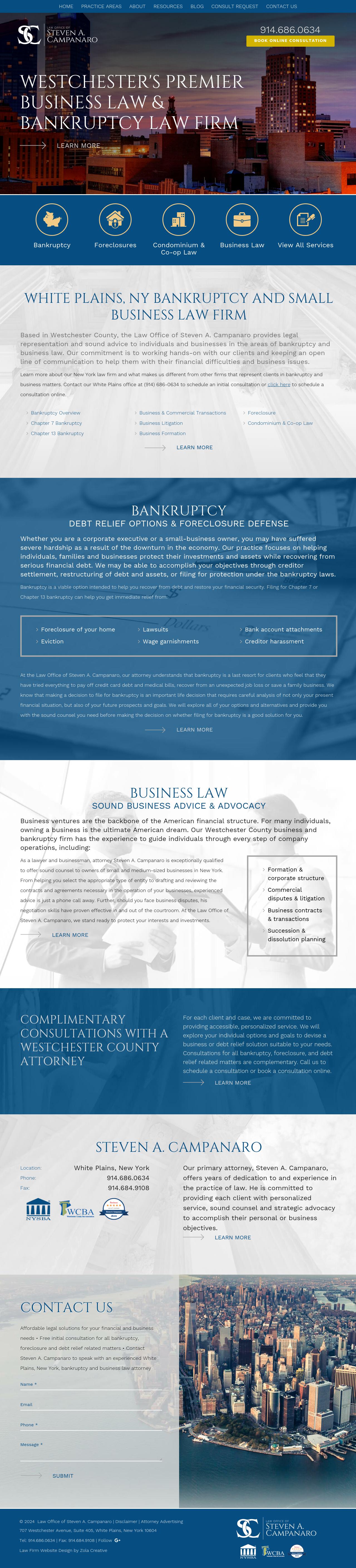Law Office of Steven A. Campanaro - White Plains NY Lawyers
