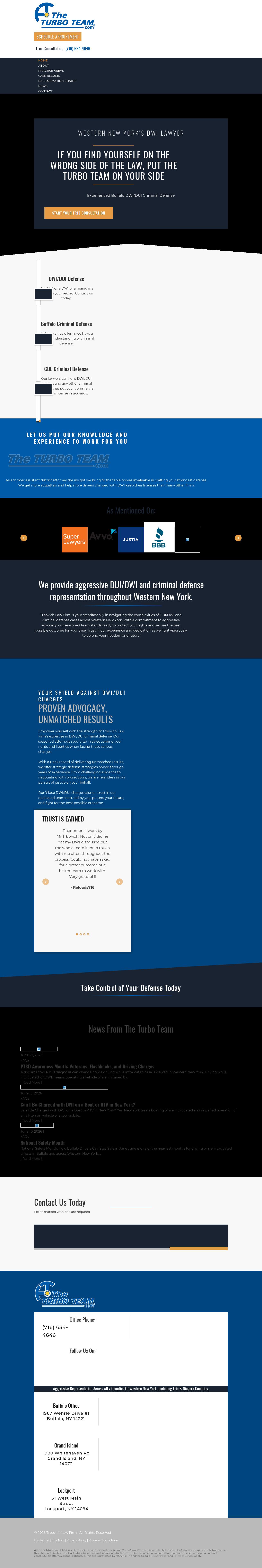 Law Office Of Thomas Trbovich - Buffalo NY Lawyers