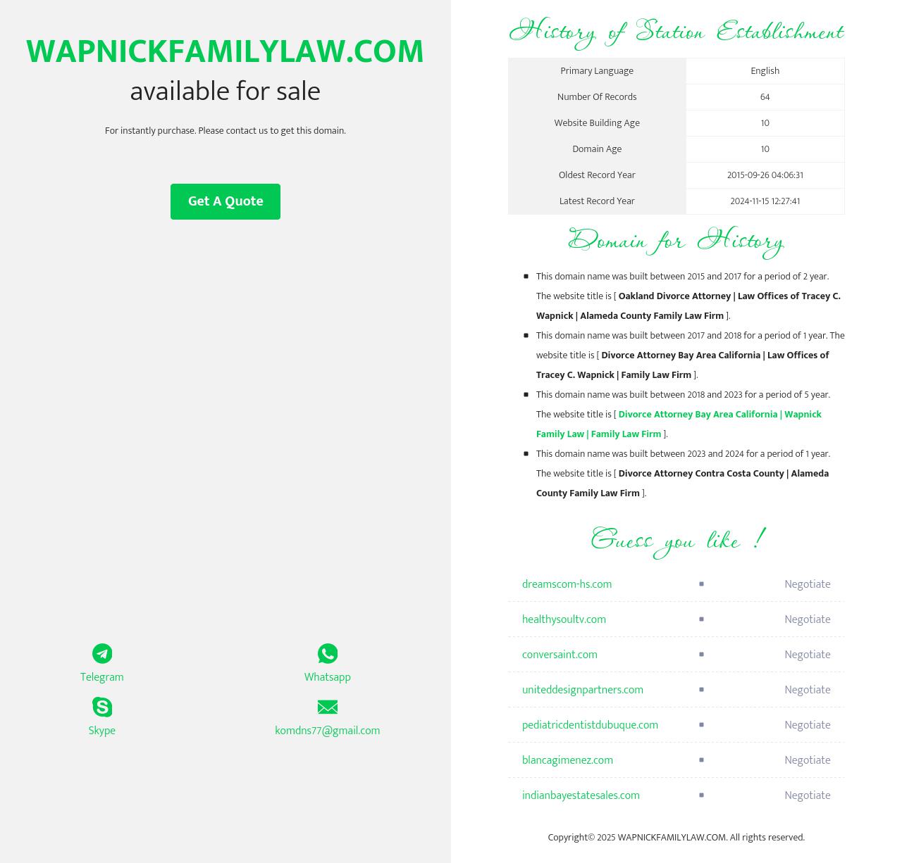 Law Office of Tracey C. Wapnick - Oakland CA Lawyers