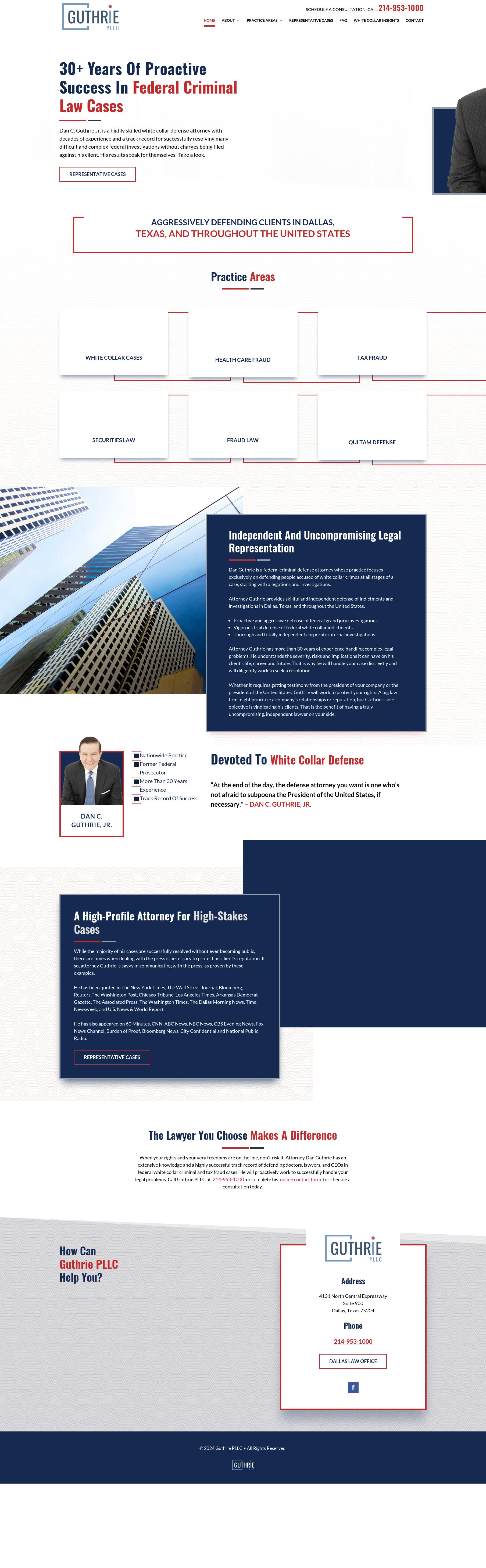 Law Offices of Dan C. Guthrie, Jr. - Dallas TX Lawyers