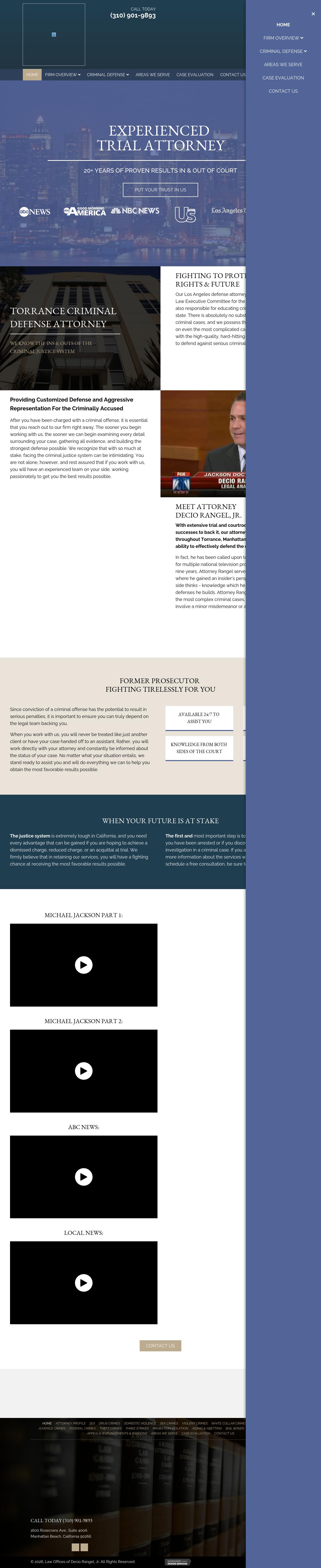 Law Offices of Decio Rangel, Jr. - Manhattan Beach CA Lawyers