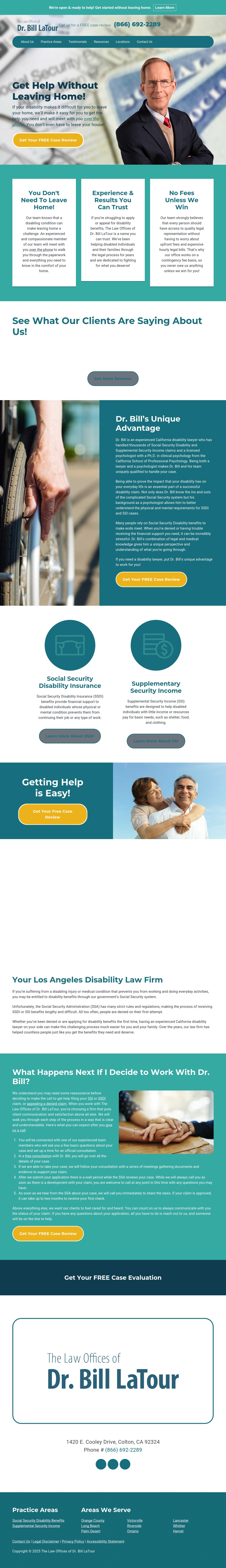 Law Offices of Dr. Bill LaTour - Colton CA Lawyers