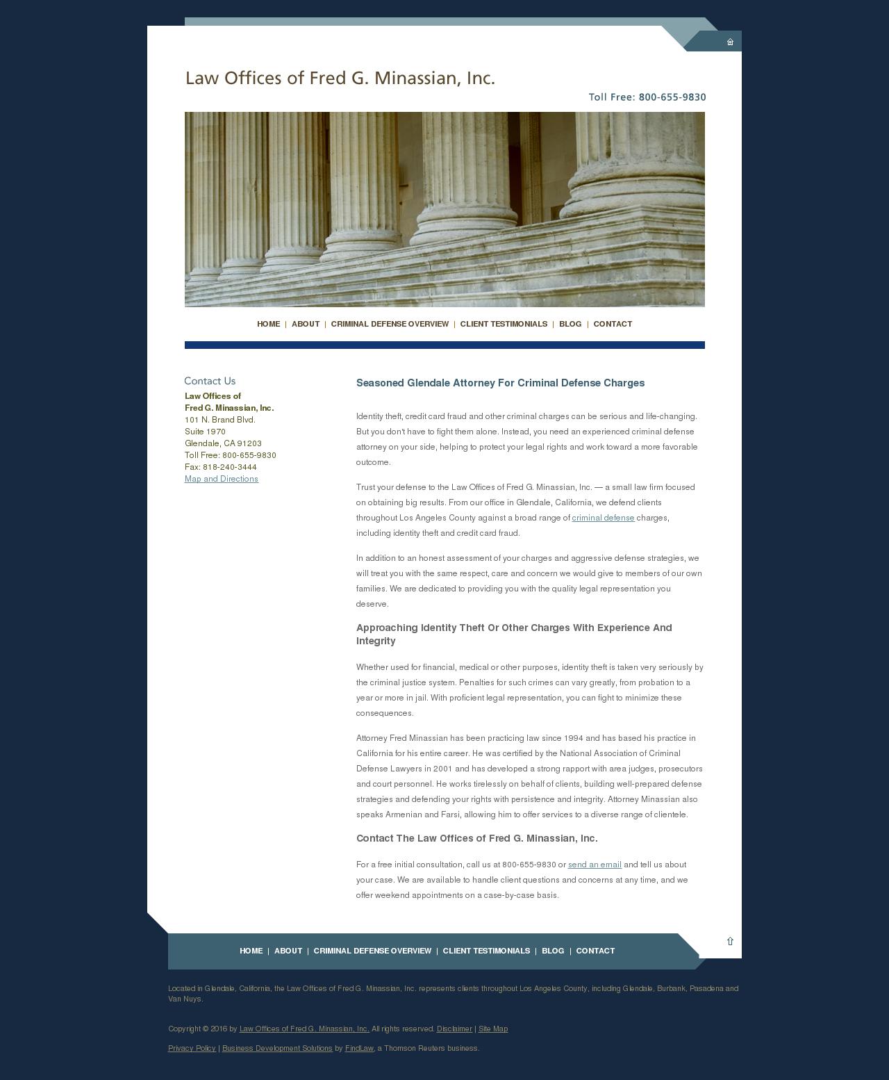 Law Offices of Fred G. Minassian, Inc. - Glendale CA Lawyers