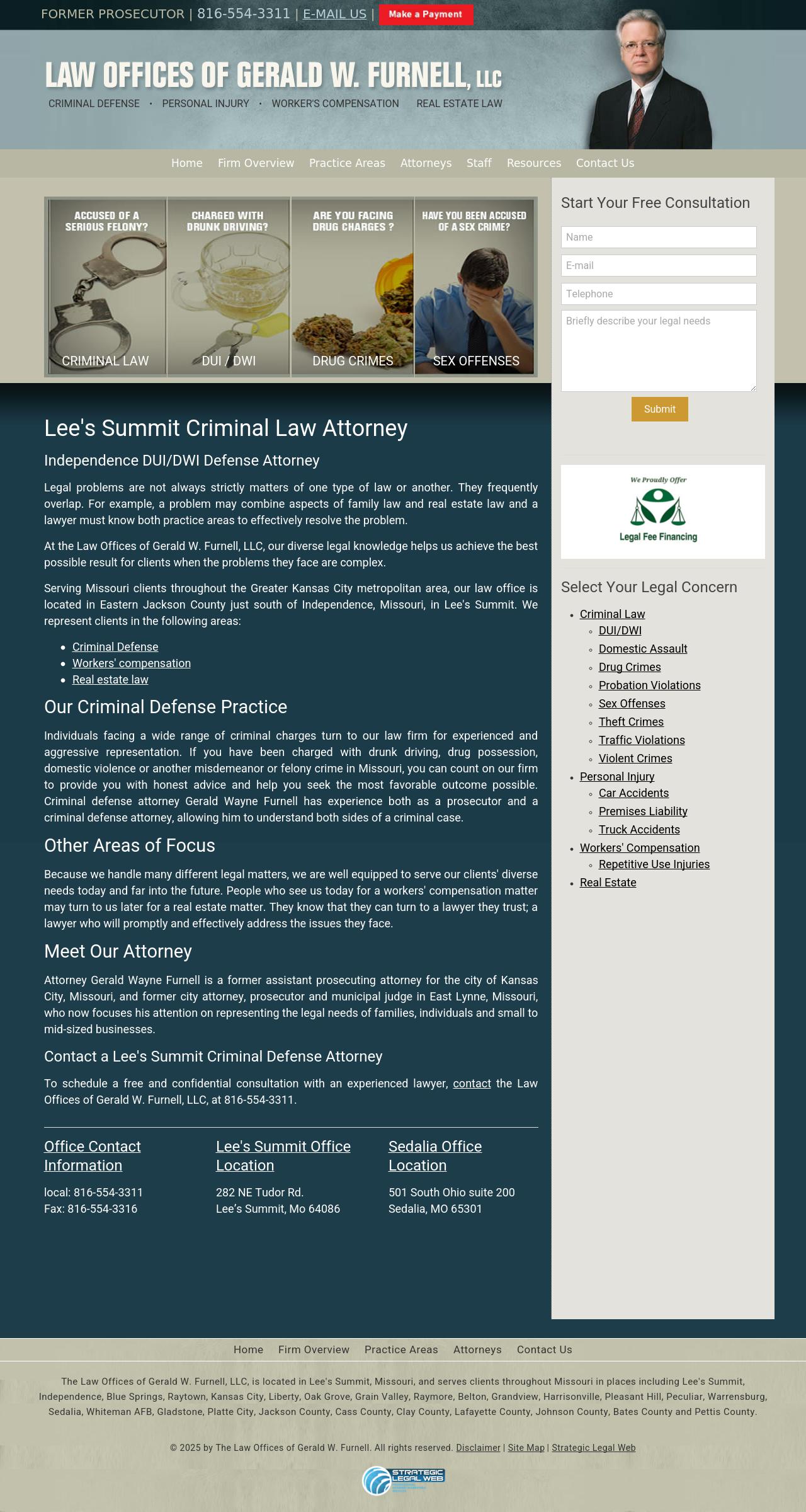 Law Offices of Gerald W. Furnell, LLC - Lee's Summit MO Lawyers