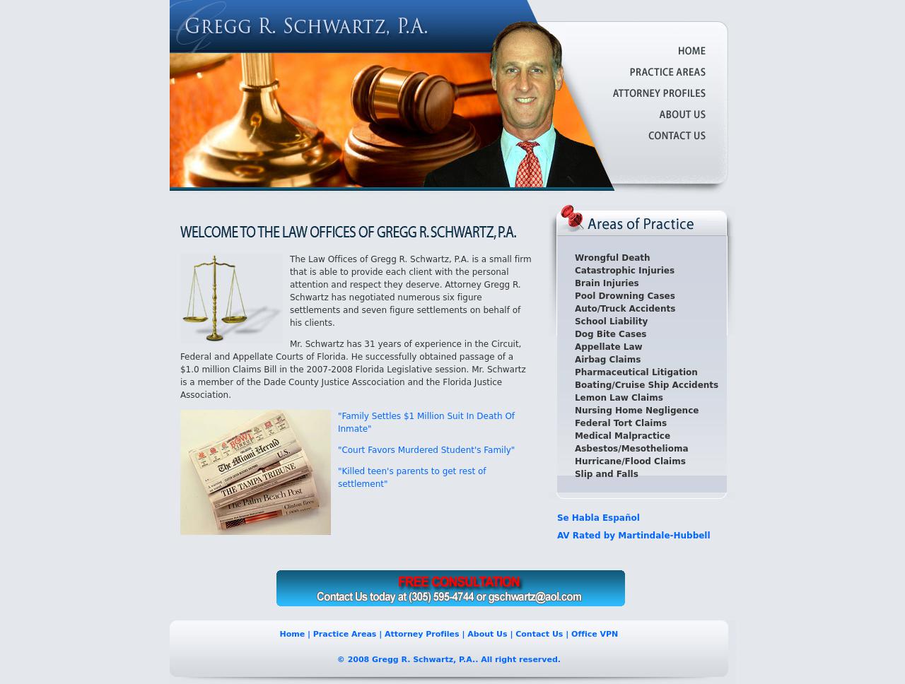 Law Offices Of Gregg R Schwartz - Miami FL Lawyers