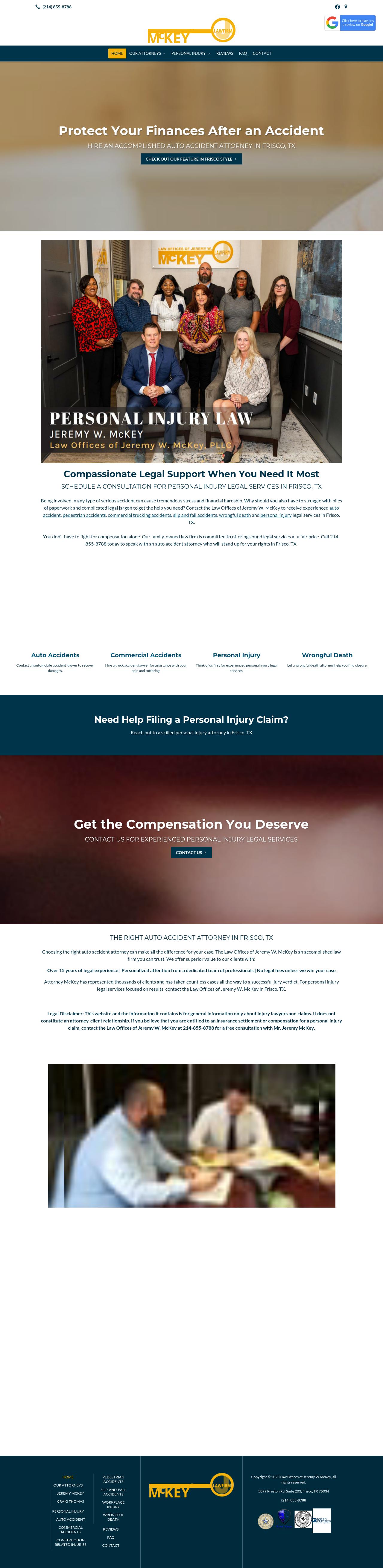 Law Offices of Jeremy W McKey - Frisco TX Lawyers