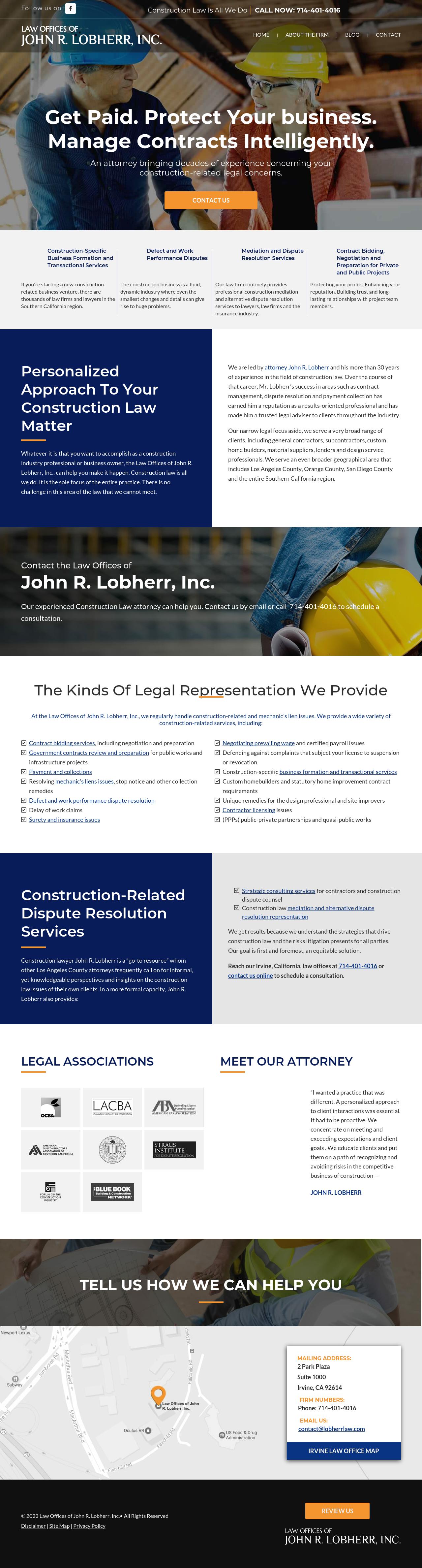 Law Offices of John R. Lobherr, Inc. - Irvine CA Lawyers