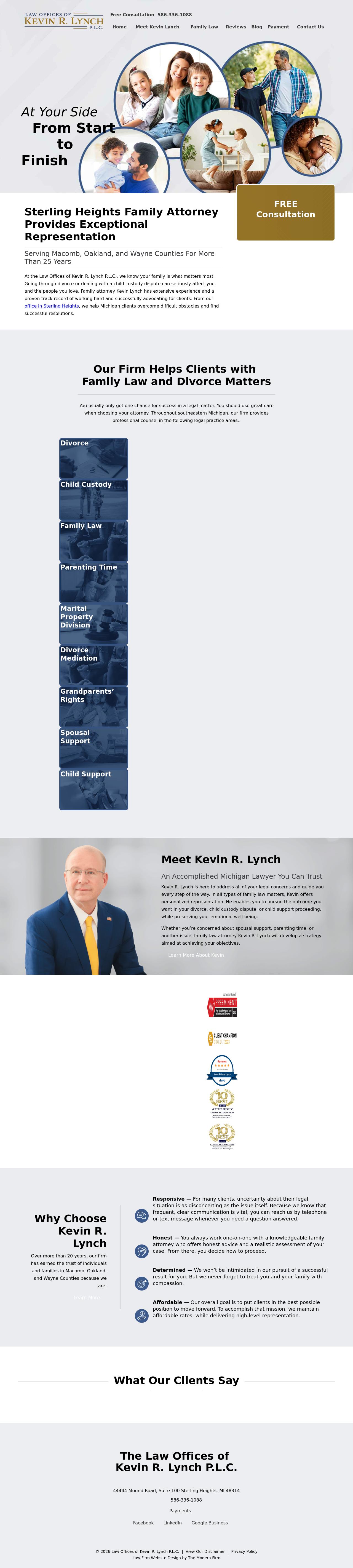 Law Offices of Kevin R. Lynch P.L.C. - Sterling Heights MI Lawyers