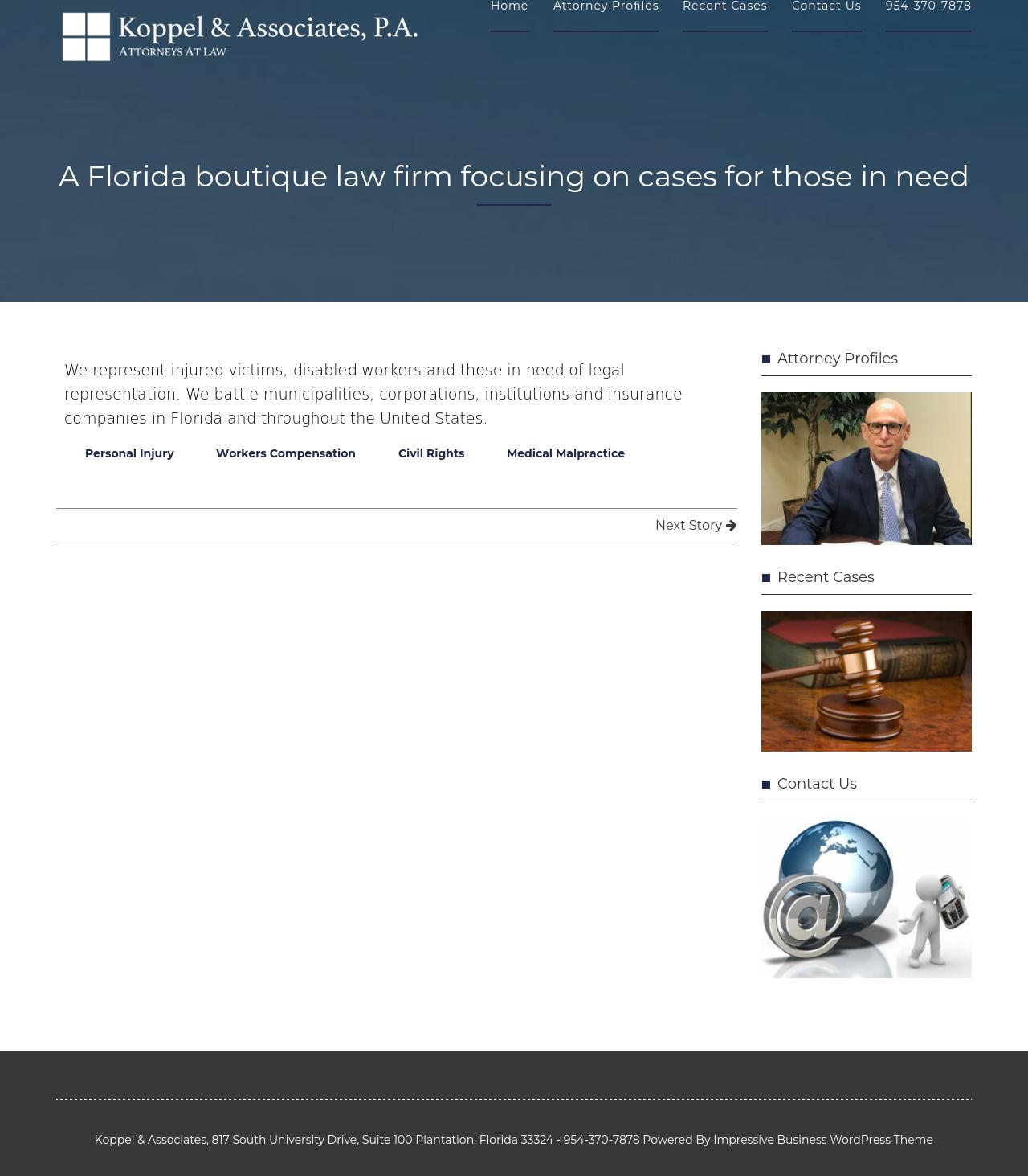 Law Offices of Koppel and Associates - Plantation FL Lawyers