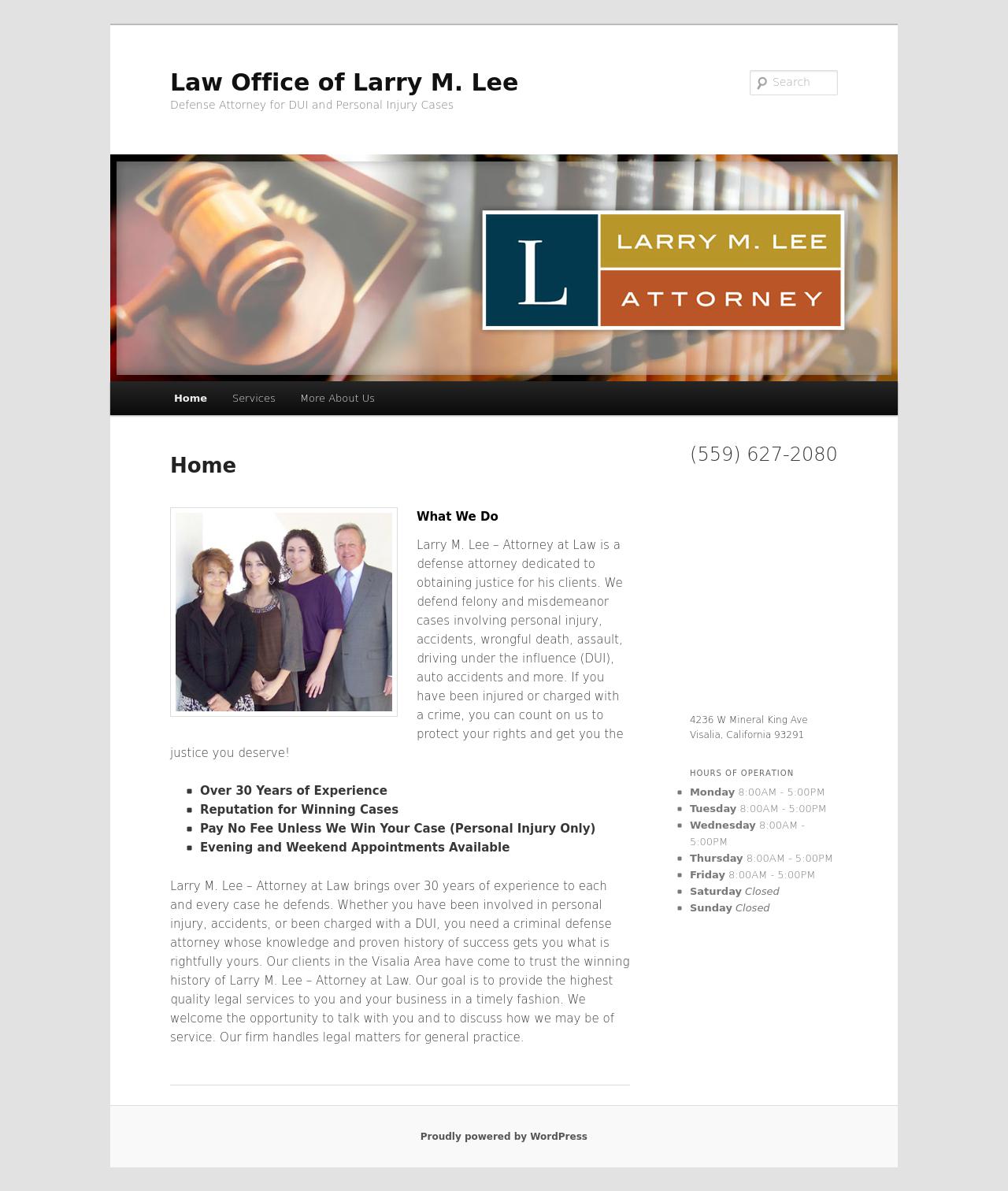 Law Offices of Larry M. Lee - Visalia CA Lawyers