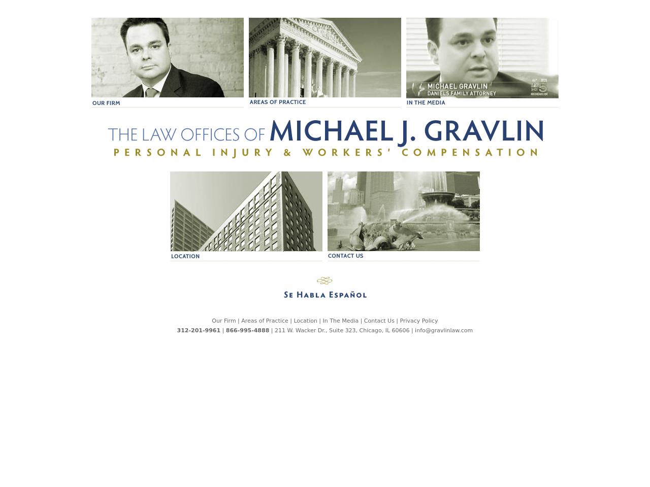 Law Offices Of Michael Gravlin - Chicago IL Lawyers