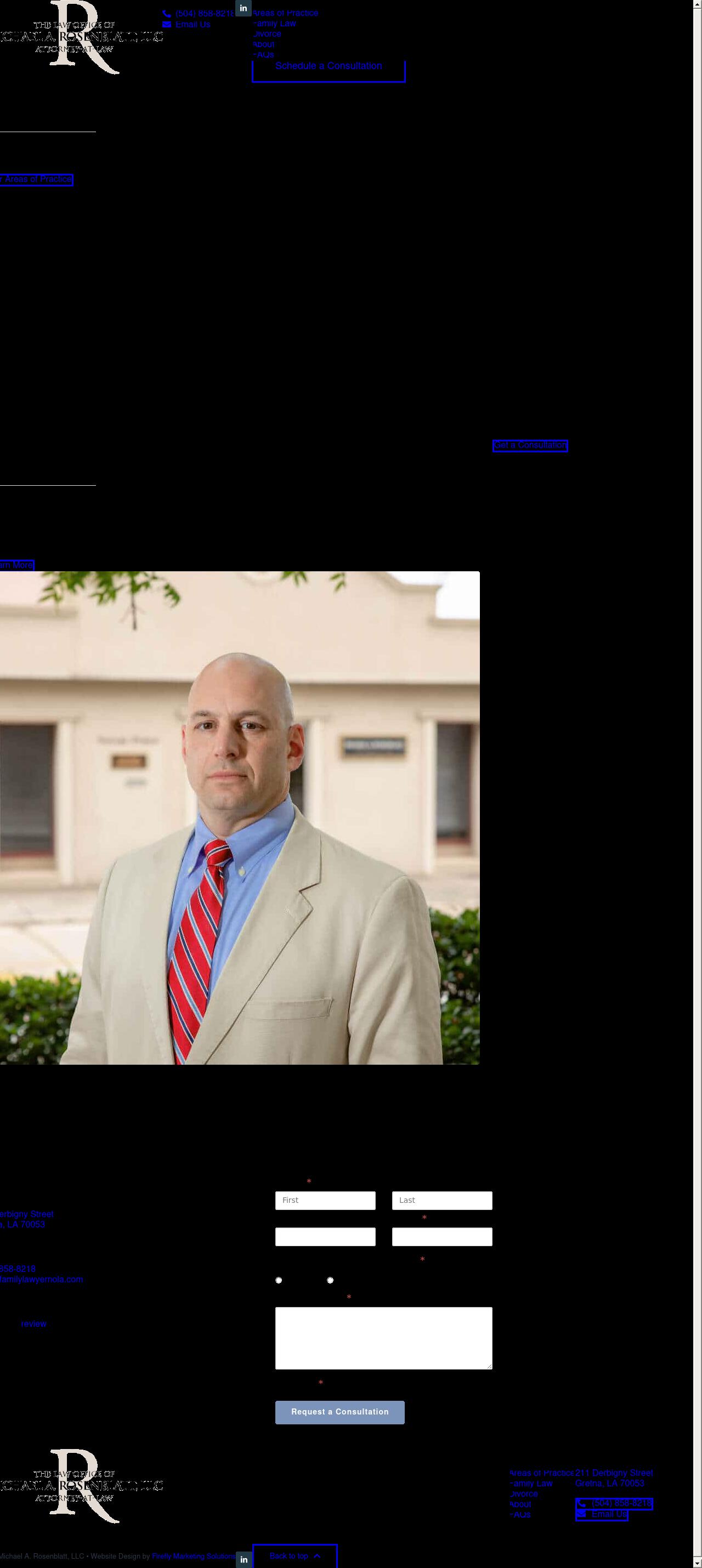 Law Offices of Michael Rosenblatt - New Orleans LA Lawyers