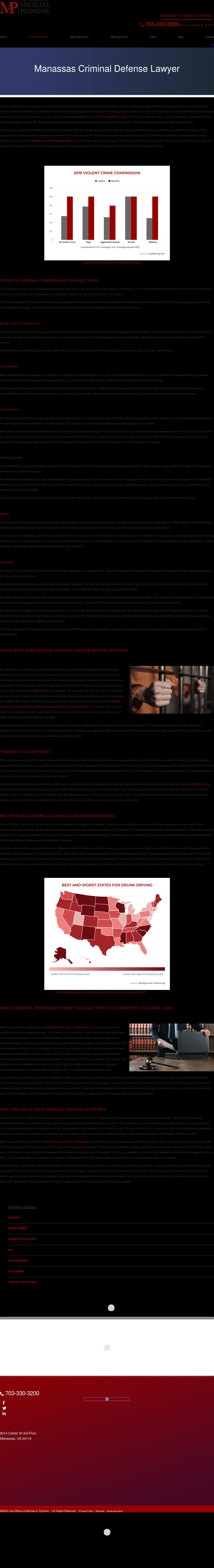 Law Offices of Mike Pignone - Manassas VA Lawyers