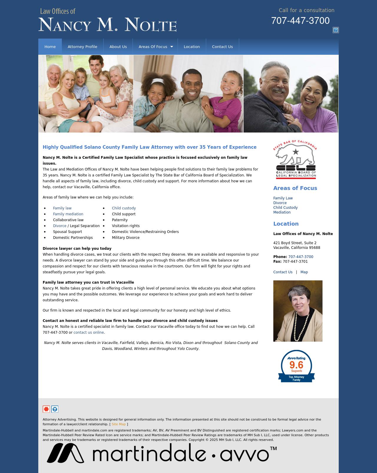 Law Offices of Nancy M. Nolte - Vacaville CA Lawyers