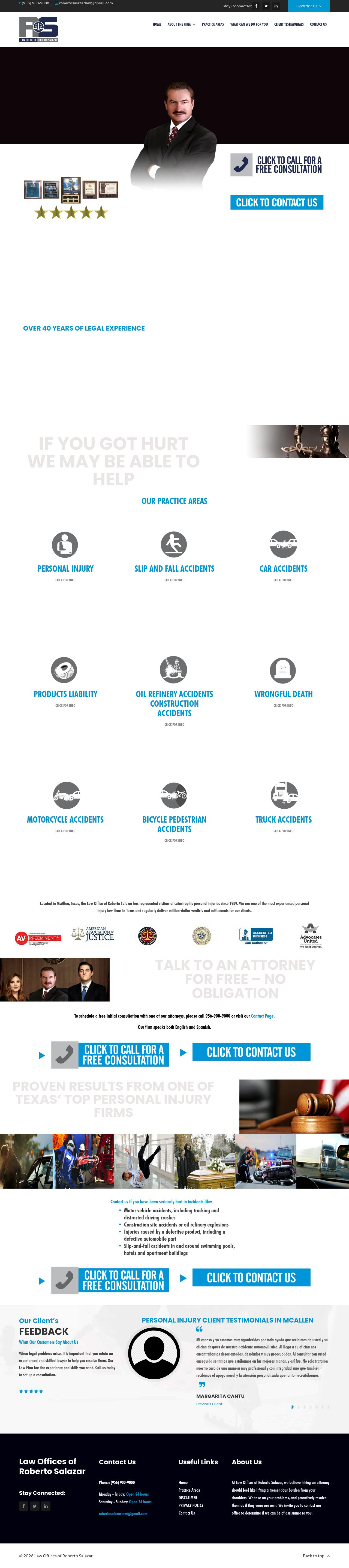Law Offices of Roberto Salazar - McAllen TX Lawyers