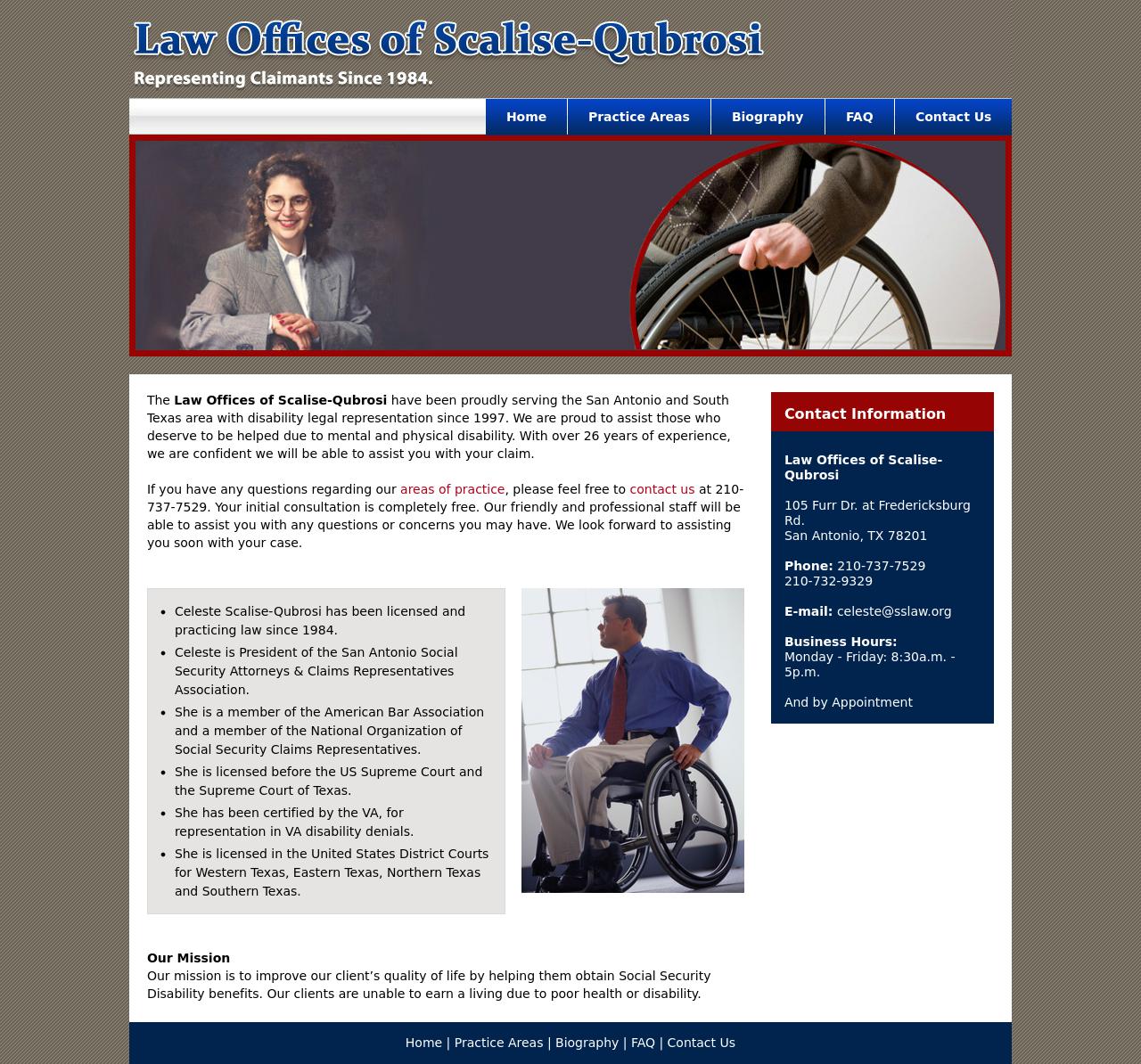 Law Offices of Scalise-Qubrosi P.C. - San Antonio TX Lawyers