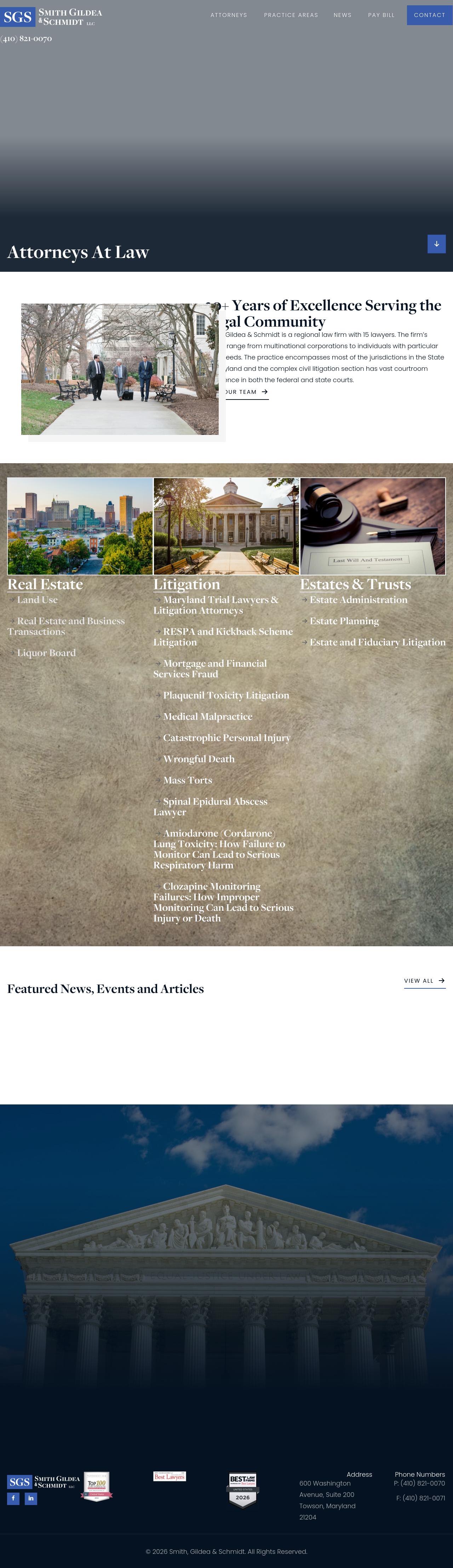 Law Offices of Stephen J. Nolan, Chartered - Towson MD Lawyers