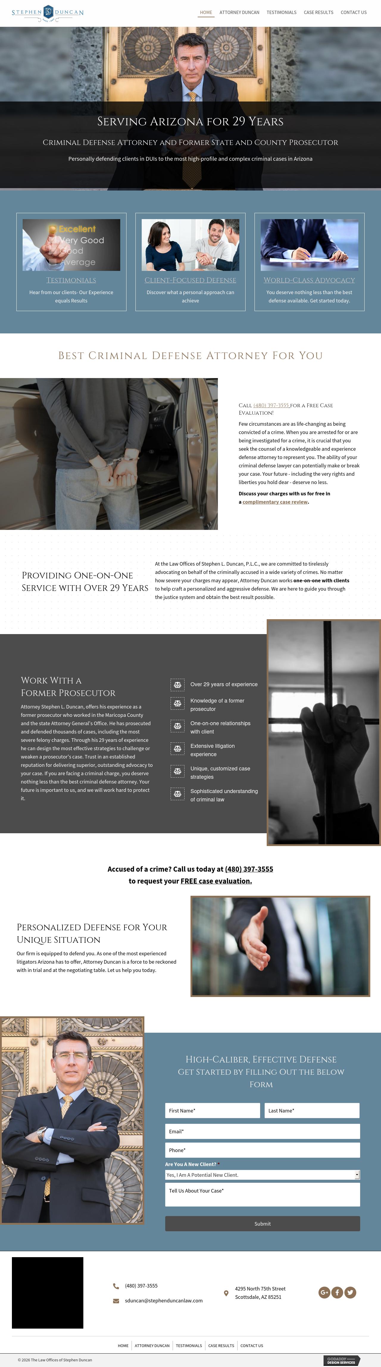 Law Offices of Stephen L. Duncan, P.L.C. - Scottsdale AZ Lawyers