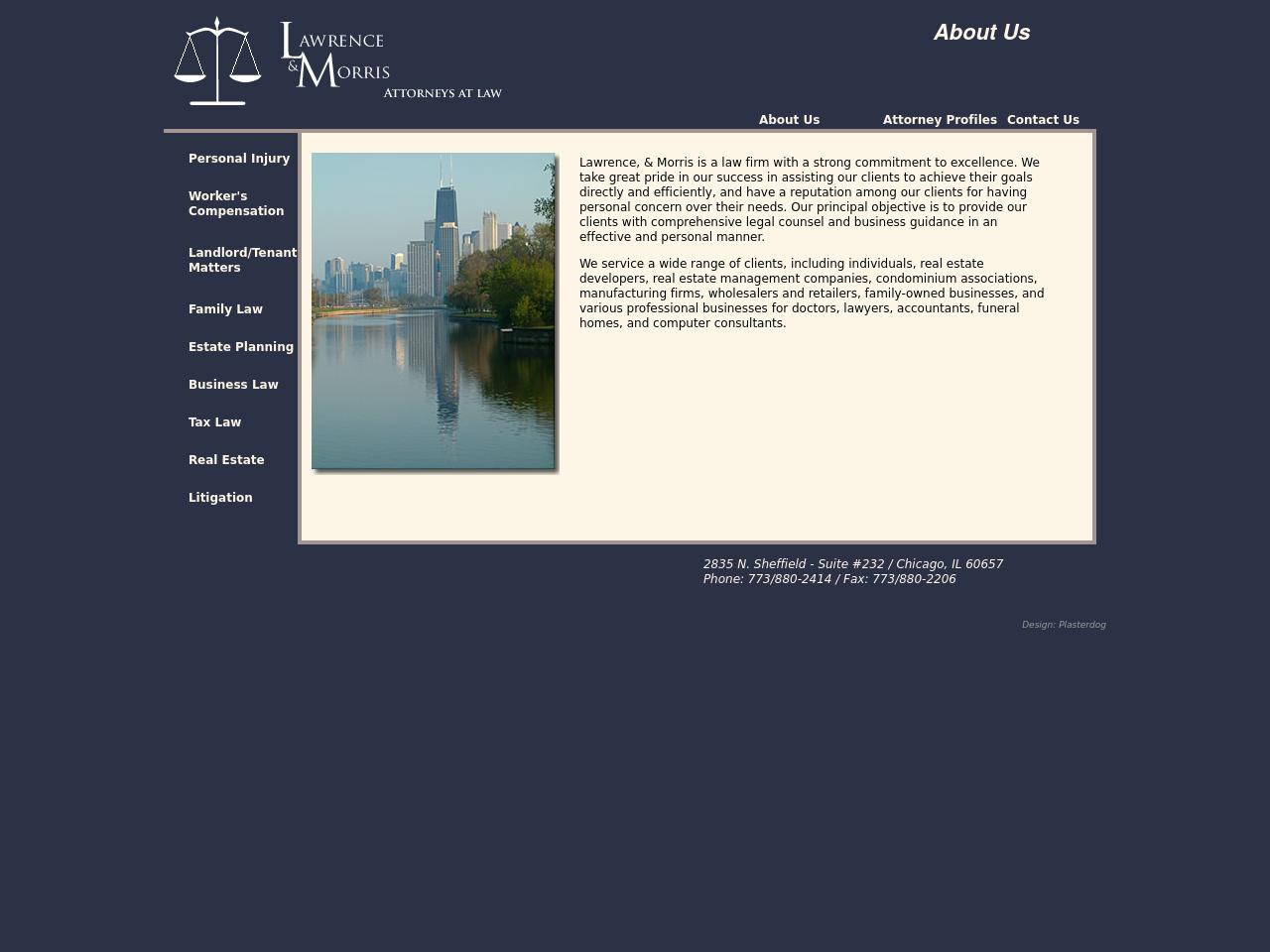 Lawrence & Morris Attorneys - Chicago IL Lawyers