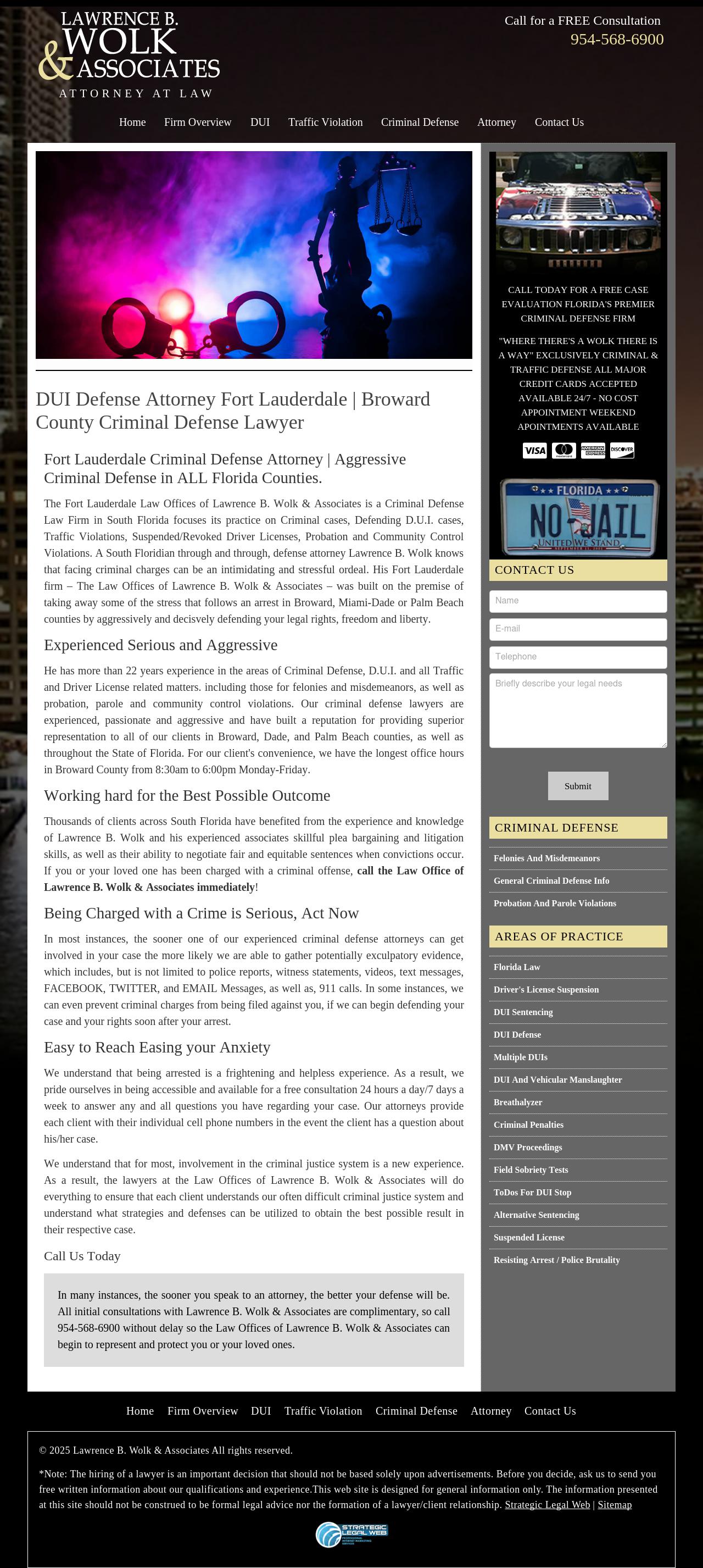 Lawrence B Wolk & Associates - Wilton Manors FL Lawyers