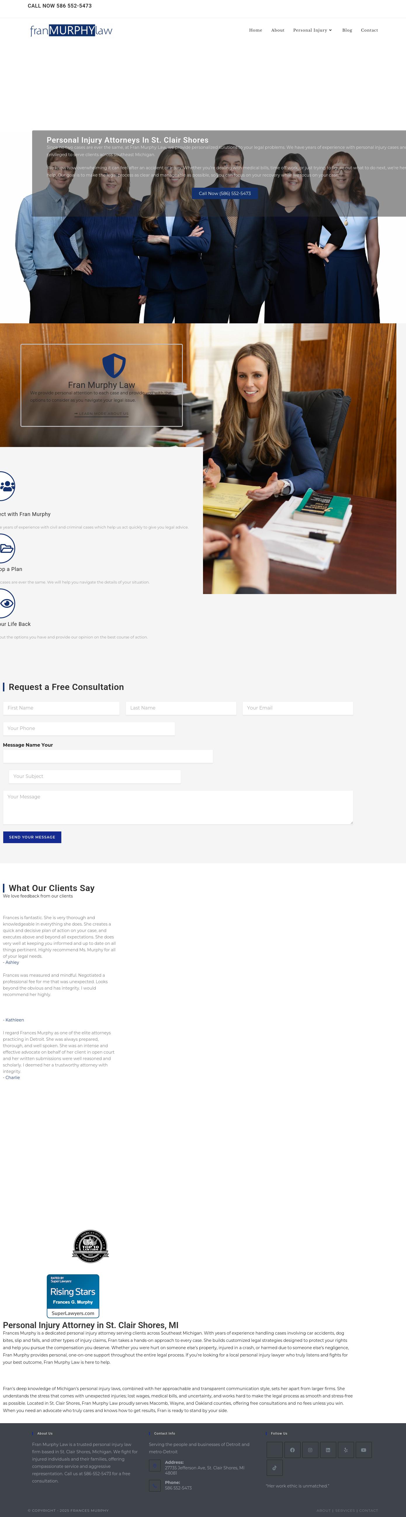 Fran MURPHY Law PLC - St. Clair Shores MI Lawyers