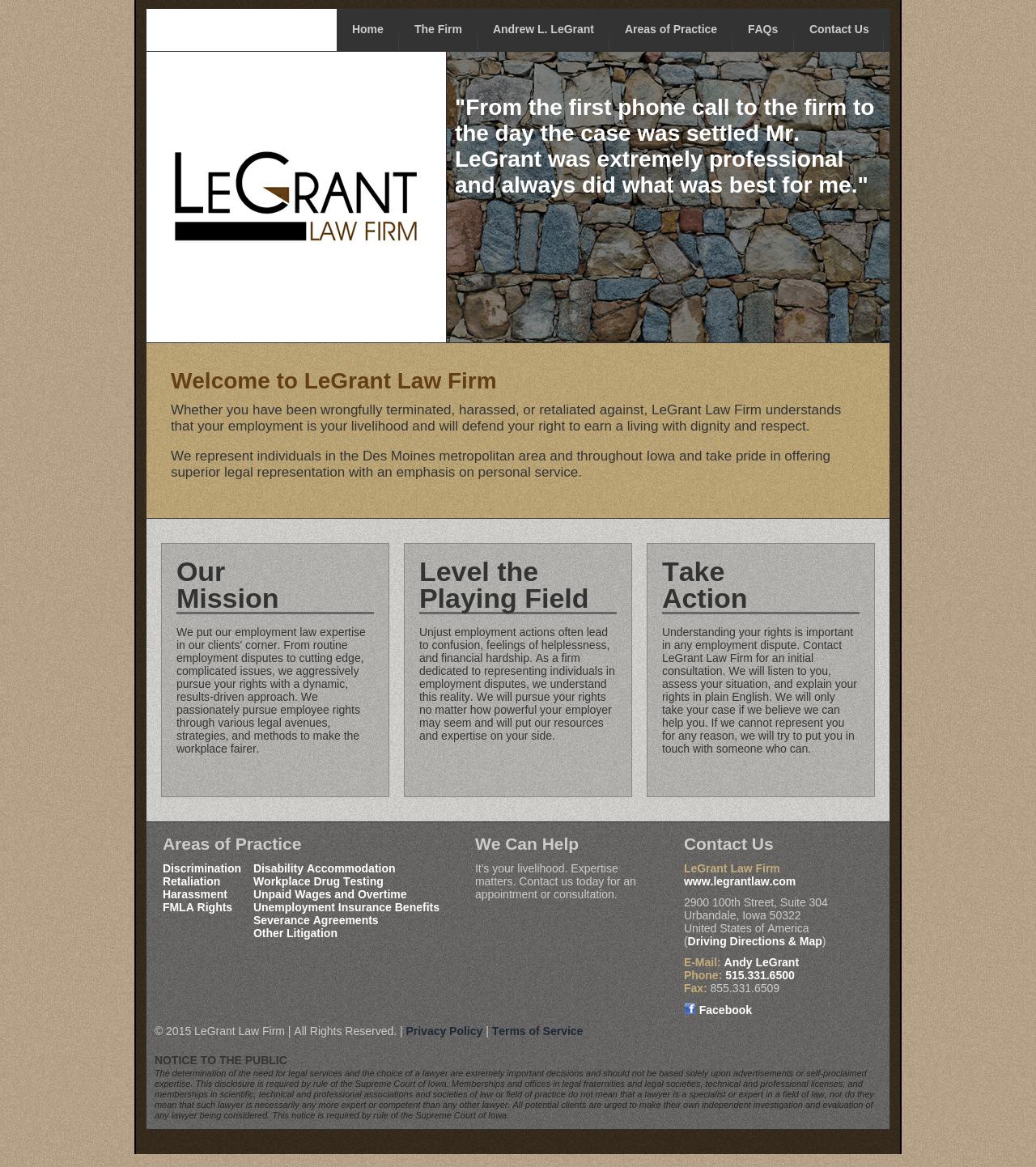 LeGrant Law Firm - Urbandale IA Lawyers