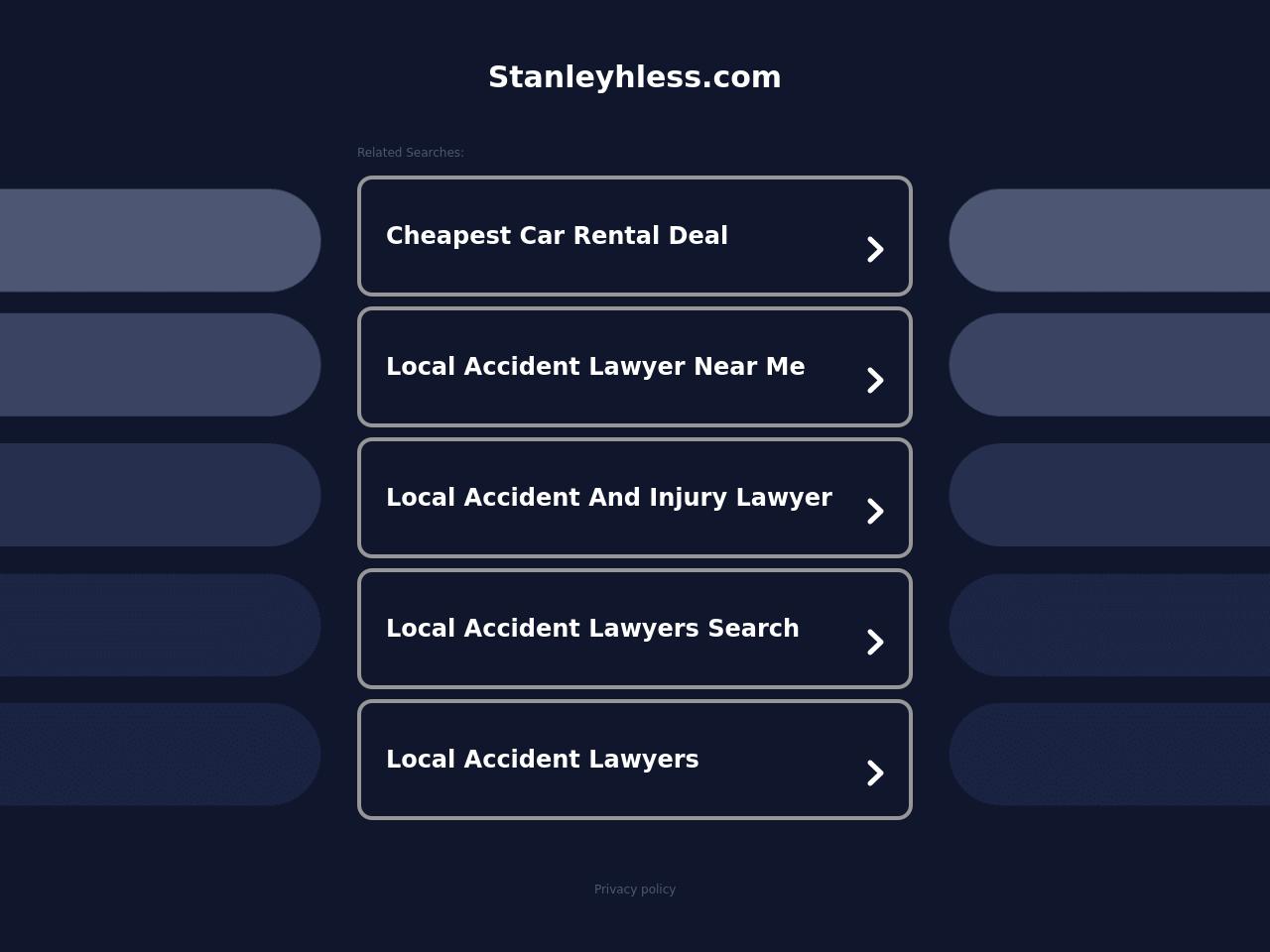 Less Stanley H The Law Office - Memphis TN Lawyers
