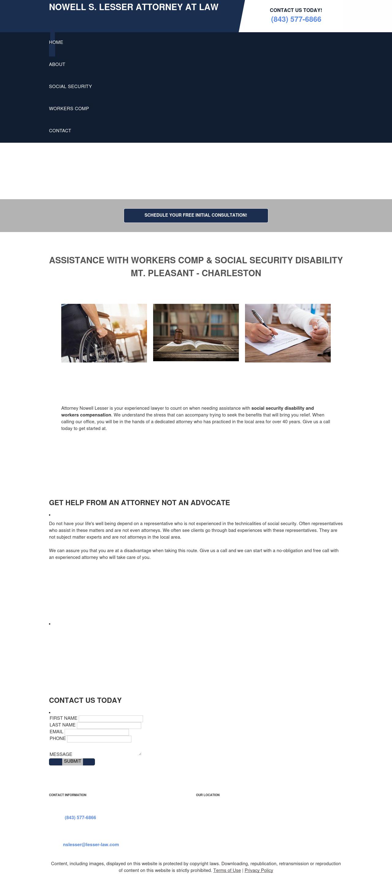Lesser Nowell S Attorney At Law - Charleston SC Lawyers