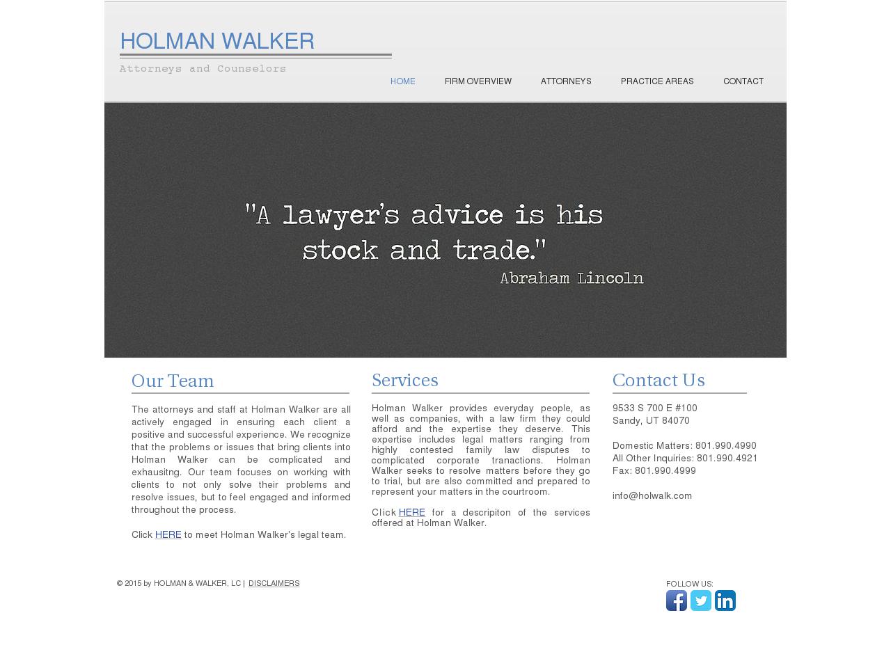 Lewis Adams & Associates - Sandy UT Lawyers