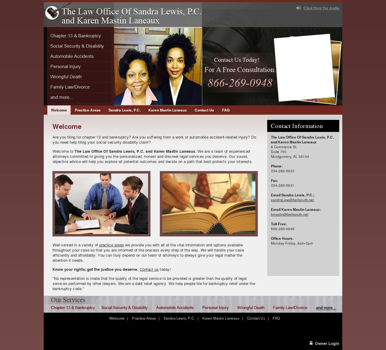 Lewis Sandra Holston Attorney - Montgomery AL Lawyers