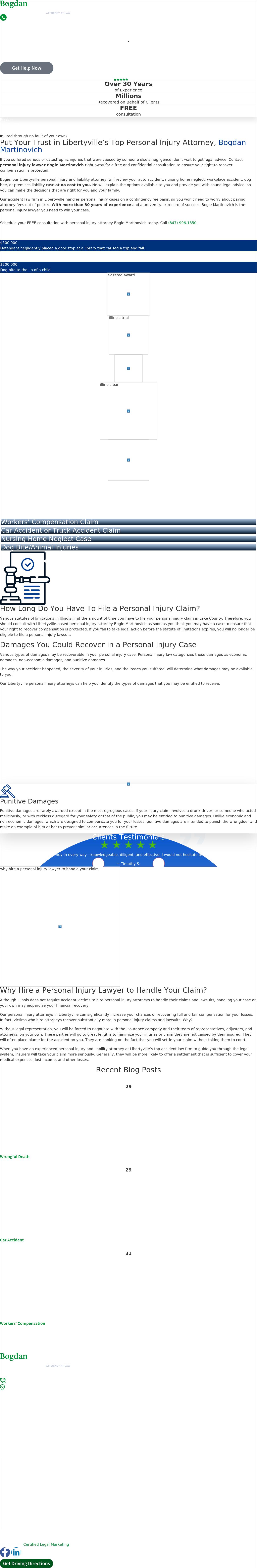 Bogdan Martinovich Attorney at Law -  IL Lawyers