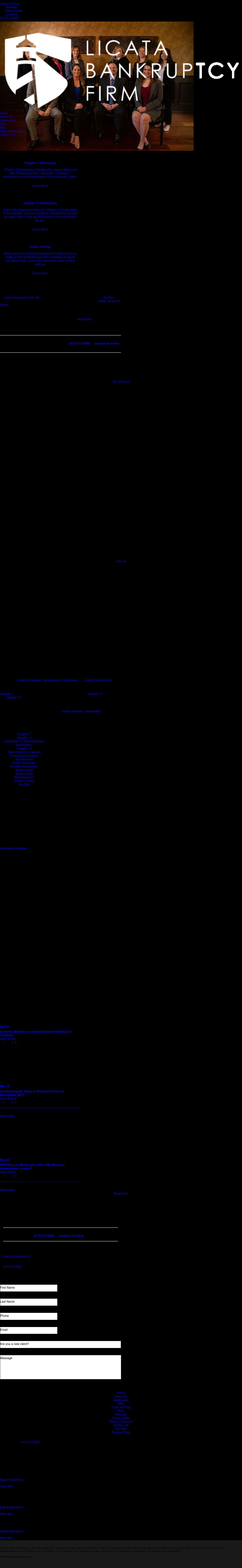 Licata Bankruptcy Firm PC - Springfield MO Lawyers