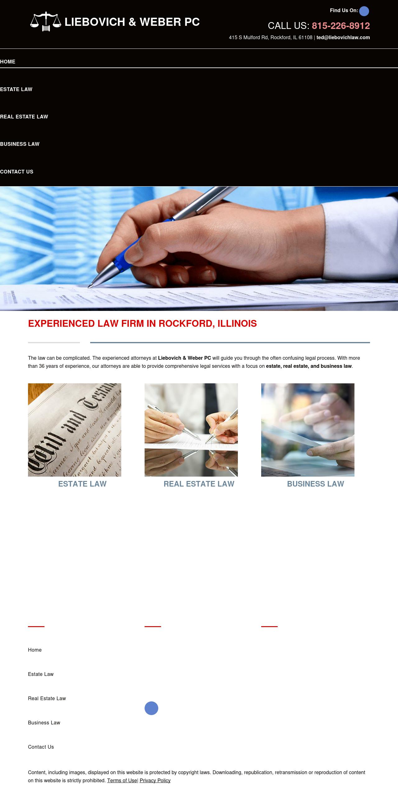 Liebovich & Weber PC - Rockford IL Lawyers