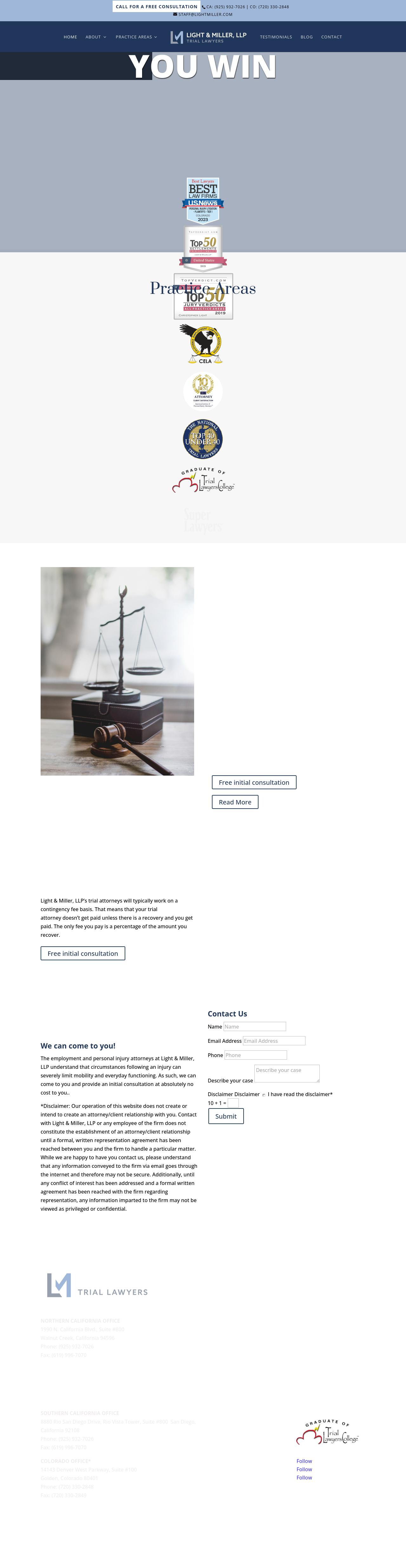 Light & Miller, LLP - Walnut Creek CA Lawyers