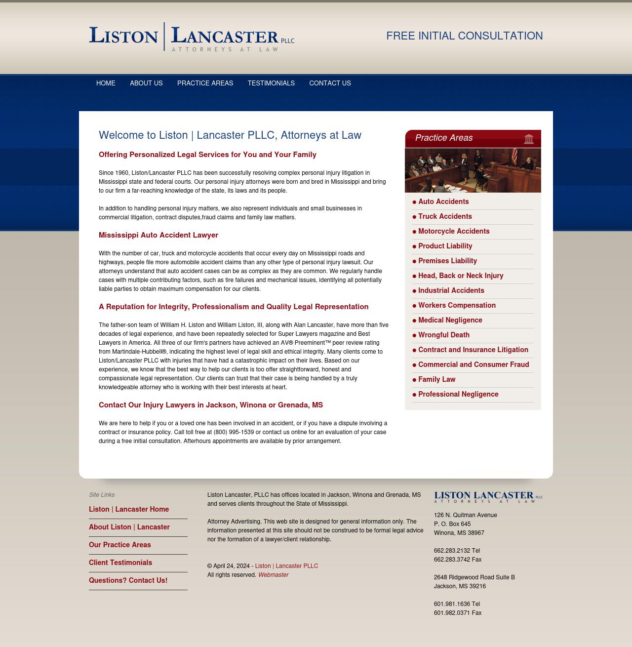 Liston Lancaster PLLC - Jackson MS Lawyers