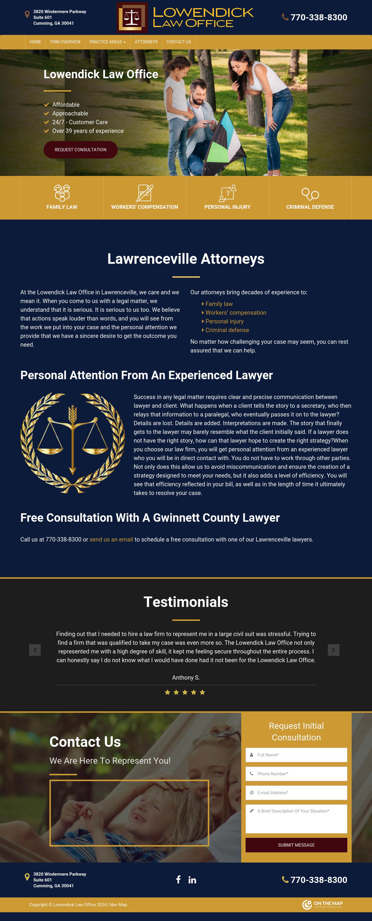 Lowendick Law Office - Lawrenceville GA Lawyers