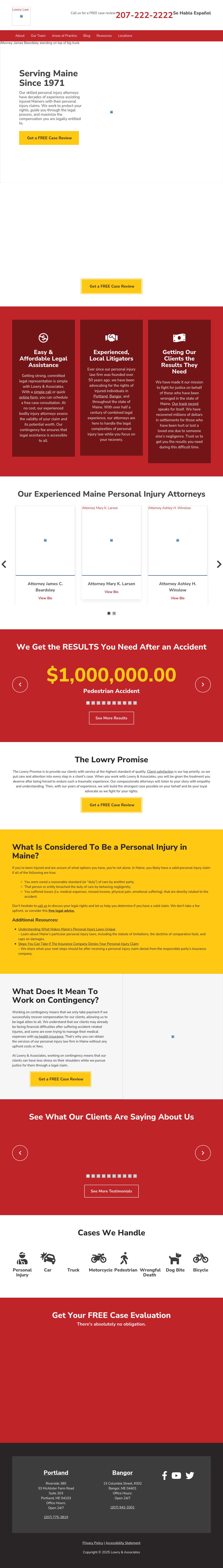 Lowry & Associates - Portland ME Lawyers