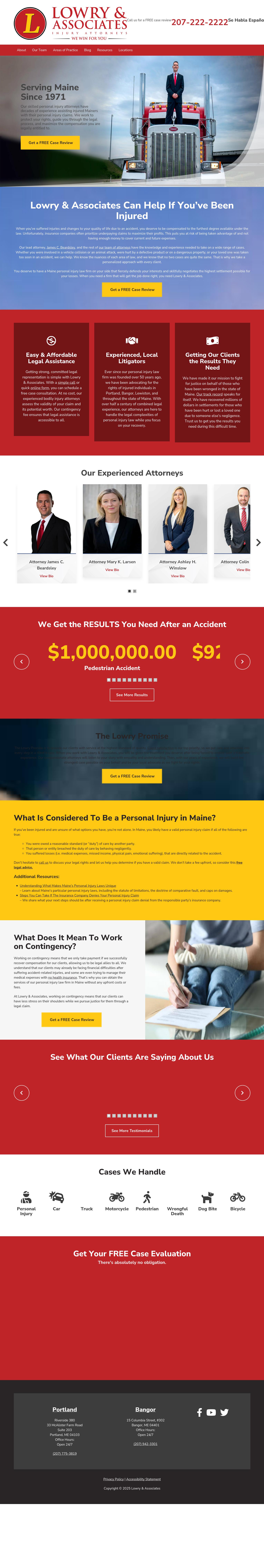 Lowry & Associates - Bangor ME Lawyers