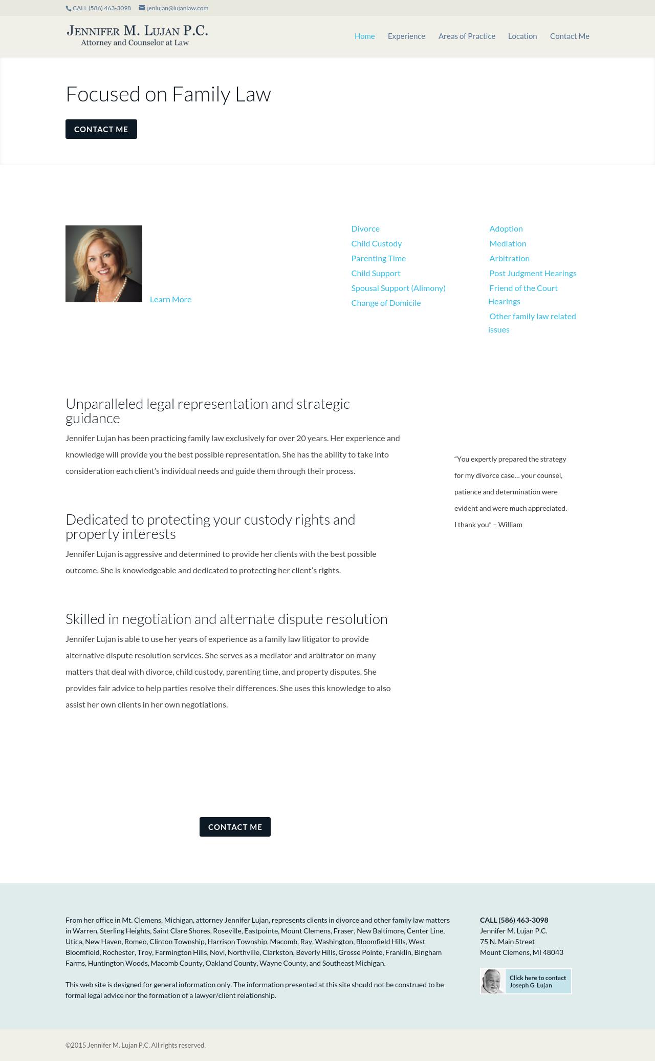 Lujan Jennifer - Mount Clemens MI Lawyers
