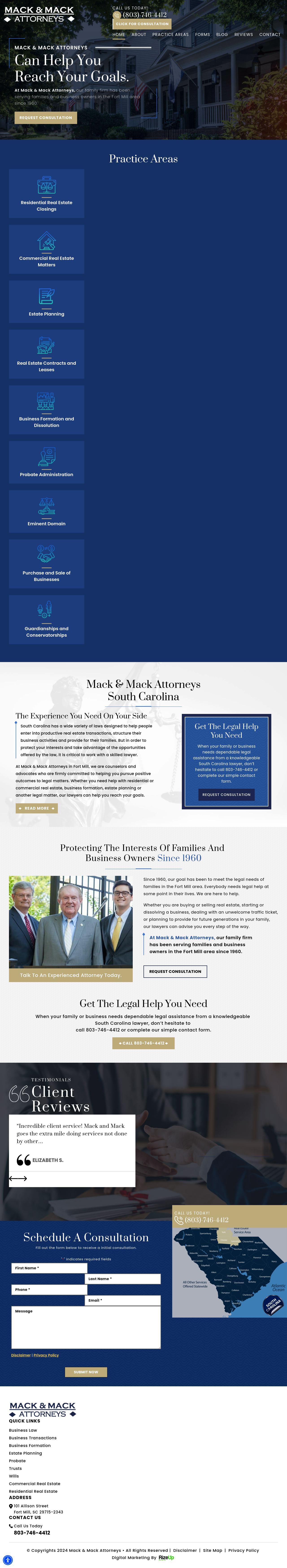 Mack & Mack - Fort Mill SC Lawyers
