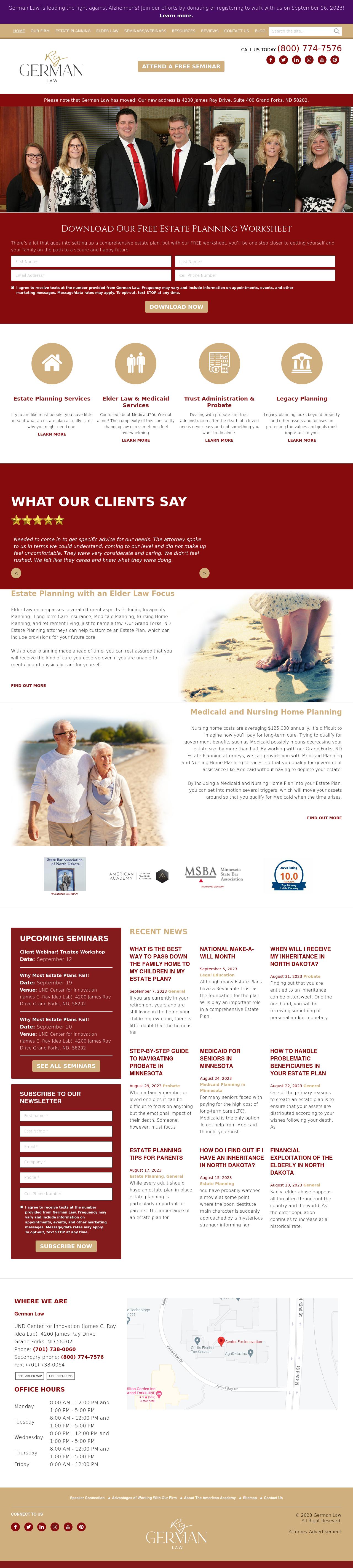 German Law - Grand Forks ND Lawyers