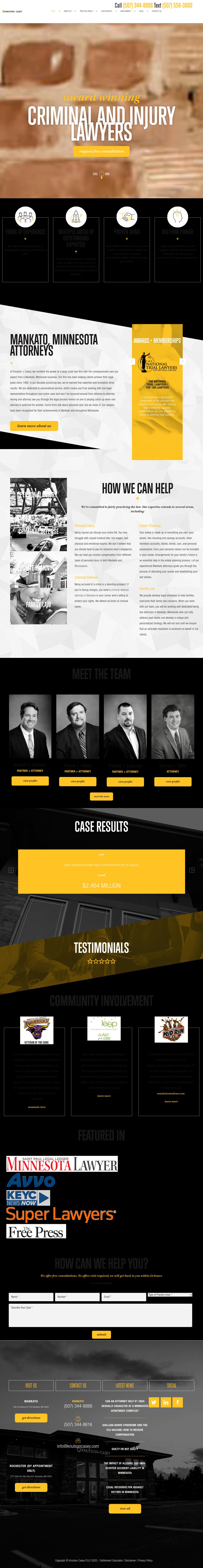 Knutson+Casey - Mankato MN Lawyers