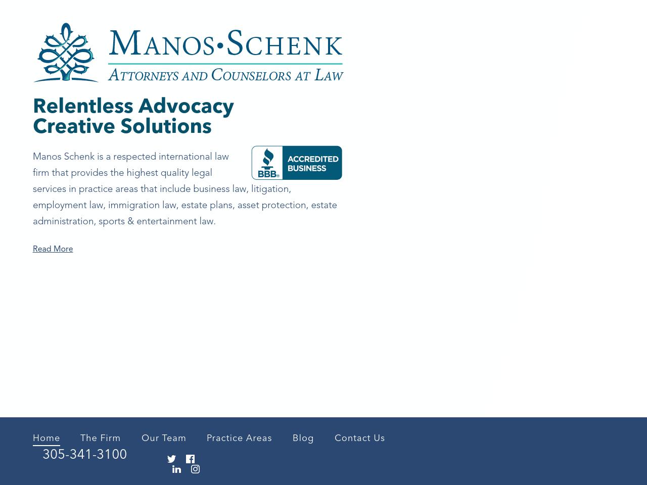 Manos & Associates, PL - Miami FL Lawyers