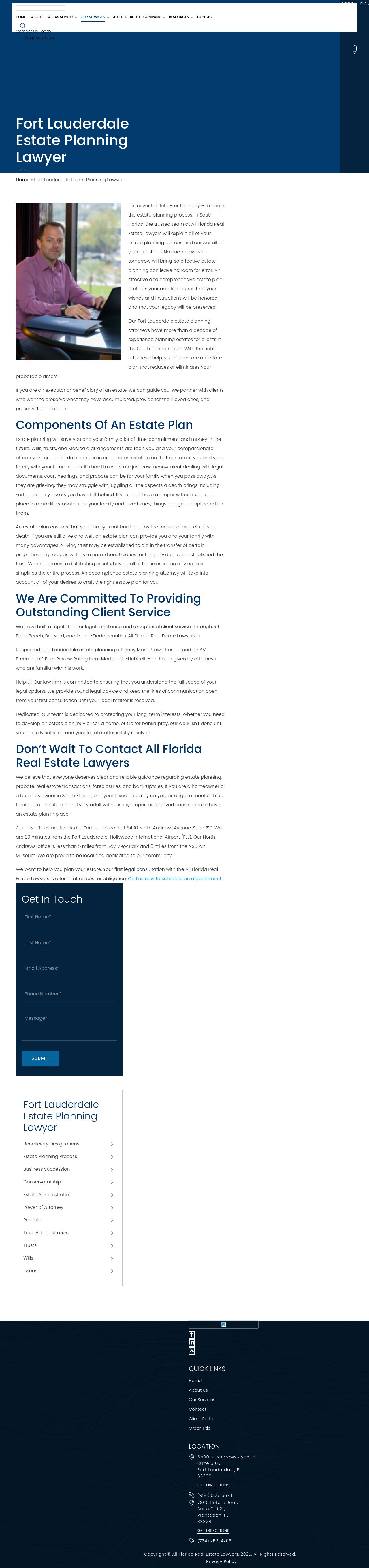 Marc Brown, P.A. - Fort Lauderdale FL Lawyers