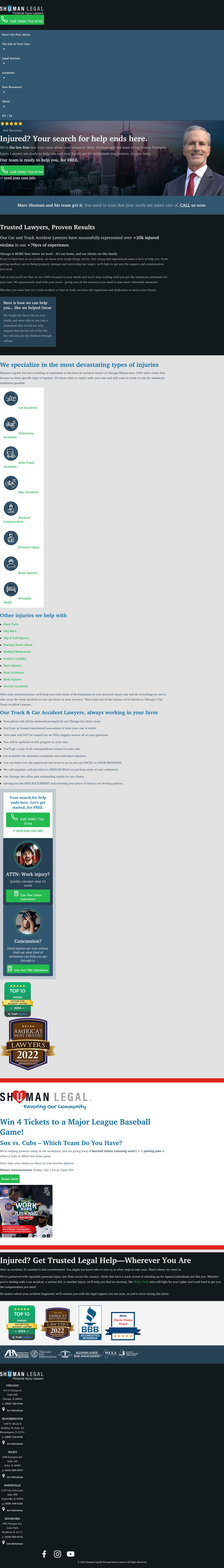 Marc J. Shuman & Associates LTD - Chicago IL Lawyers