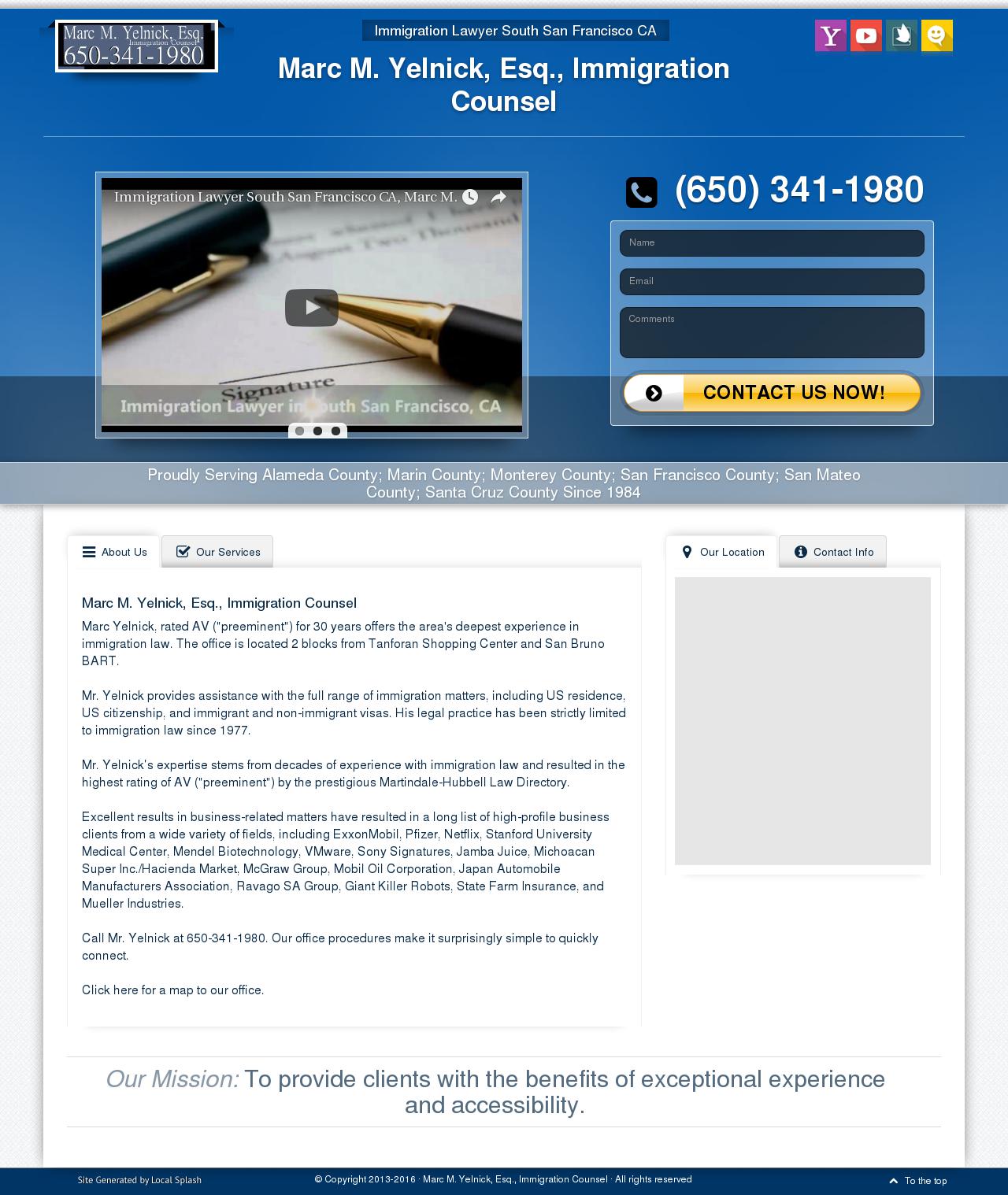 Marc M Yelnick - South San Francisco CA Lawyers