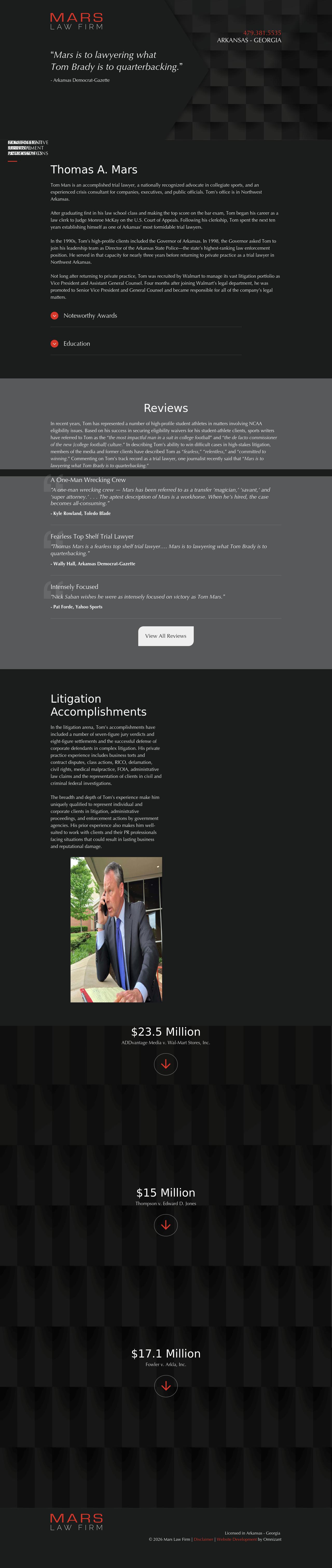 Mars Law Firm - Rogers AR Lawyers